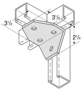 Strut Pipe Connection Strut Fittings | MEP Installation Hardware & Devices | ISAT