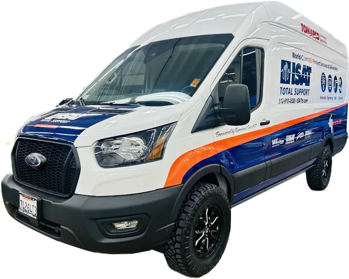 ISAT onsite training van
