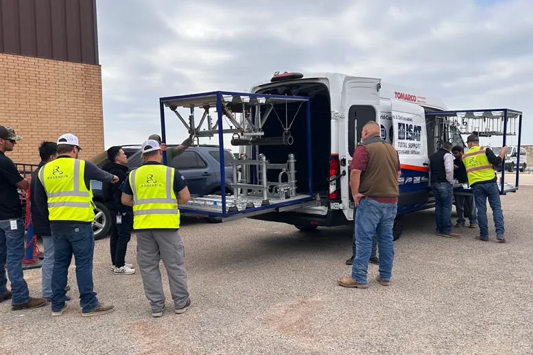 ISAT Demo Van