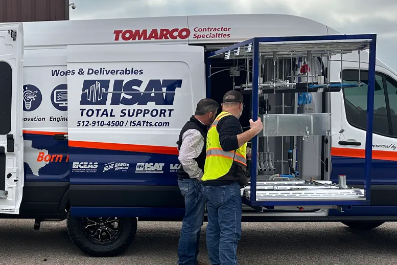 ISAT Demo Van