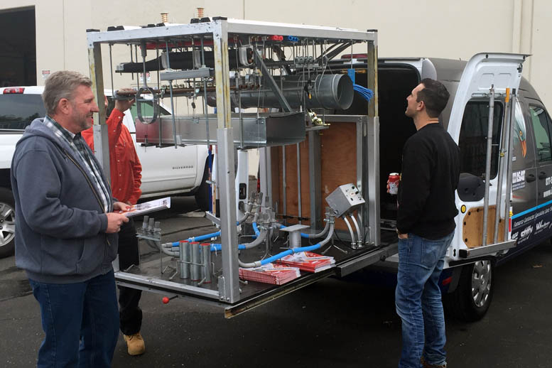 ISAT Demo Van