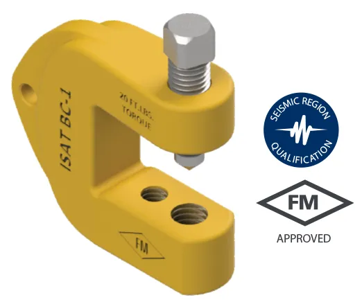 ISAT New Seismic Beam Clamps BC-1